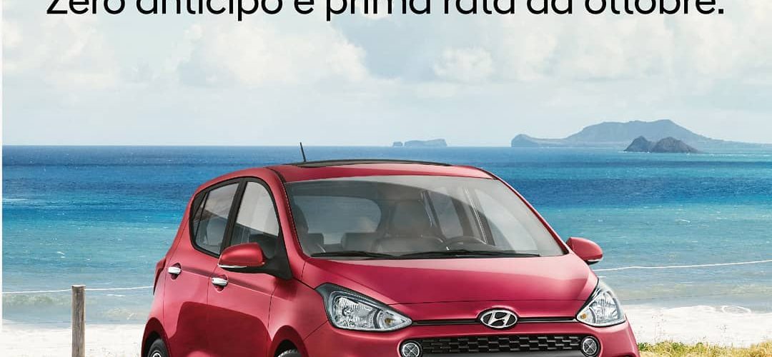 Acquisti adesso la tua Hyundai, paghi a ottobre